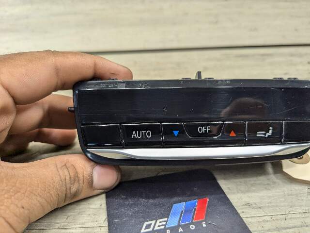 18-24 OEM BMW G01 G02 F97 F98 X3 X4 AC Rear Heater Climate Control Switch Panel