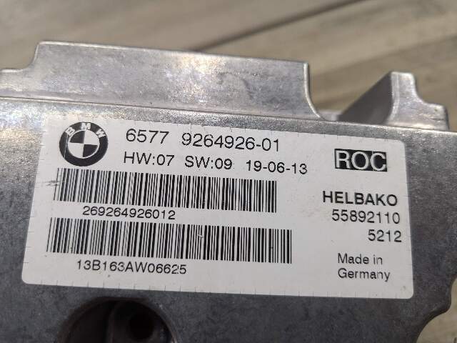 07-13 OEM BMW E88 E93 M3 335 Convertible Roof Top Control Module ROC Rollover