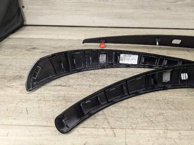 08-13 OEM BMW E82 E88 135 Wood Fineline Anthracite Dash Doors Interior Trim SET*