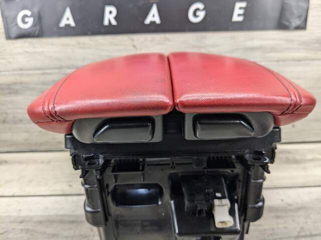 14-19 OEM BMW F15 F16 F85 F86 X5 X6 X5M X6M Center Console Arm Rest w/ Trim RED