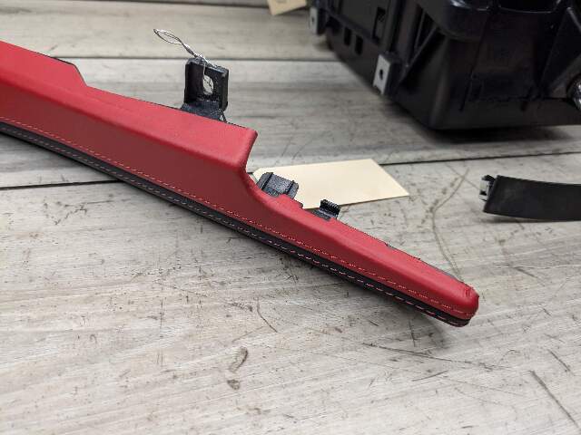 14-19 OEM BMW F15 F16 F85 F86 X5 X6 X5M X6M Center Console Arm Rest w/ Trim RED