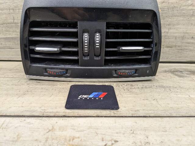 14-19 OEM BMW F15 F16 F85 F86 X5 X6 Rear AC Air Conditioning Vent Grille Black