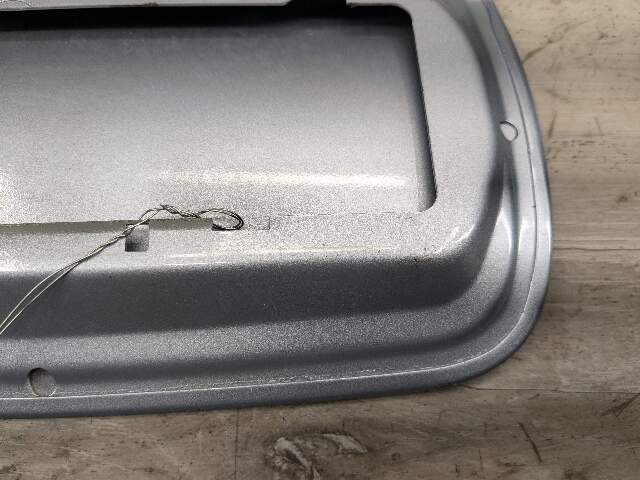 08-14 OEM BMW E71 X6 X6M Fuel Tank Filler Door Cover Lid Panel Silver