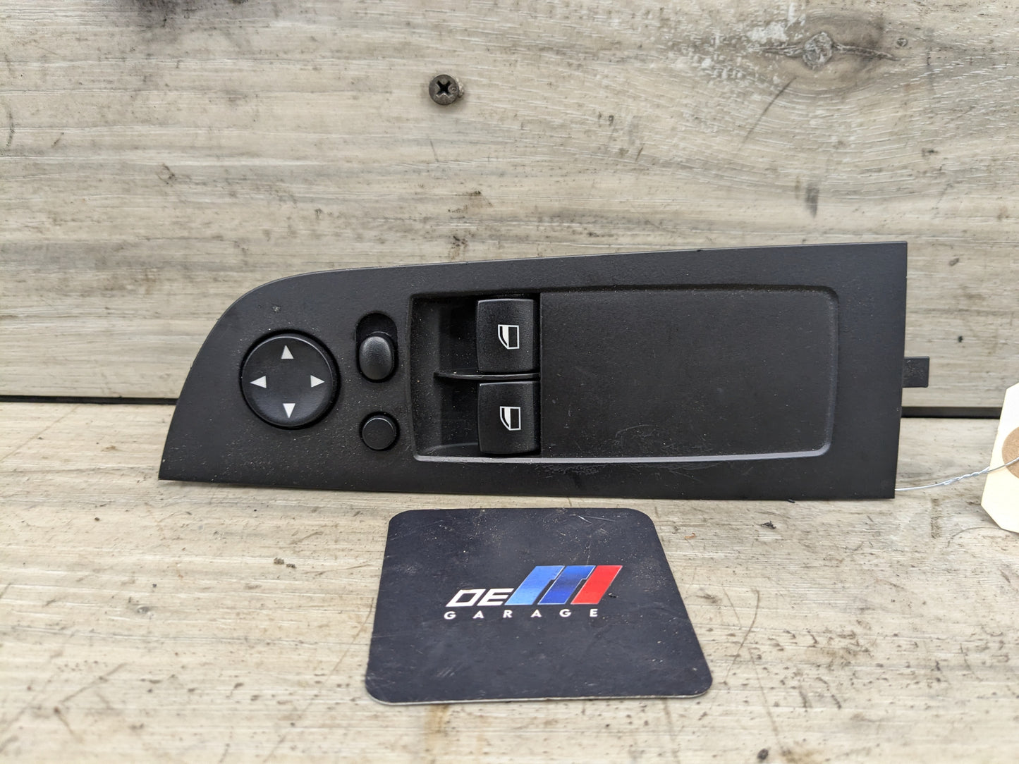 WEAR* OEM BMW E92 328 335 M3 Coupe Front Driver Left Main Window Switch Black