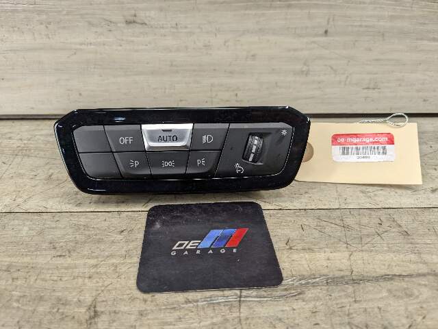 OEM BMW G20 G22 G23 G80 330 M340 Headlight Control Switch Light Module Black