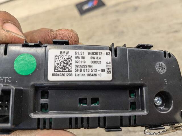 OEM BMW G20 G22 G23 G26 G80 G82 G83 Rear AC Air Climate Control Switch Module