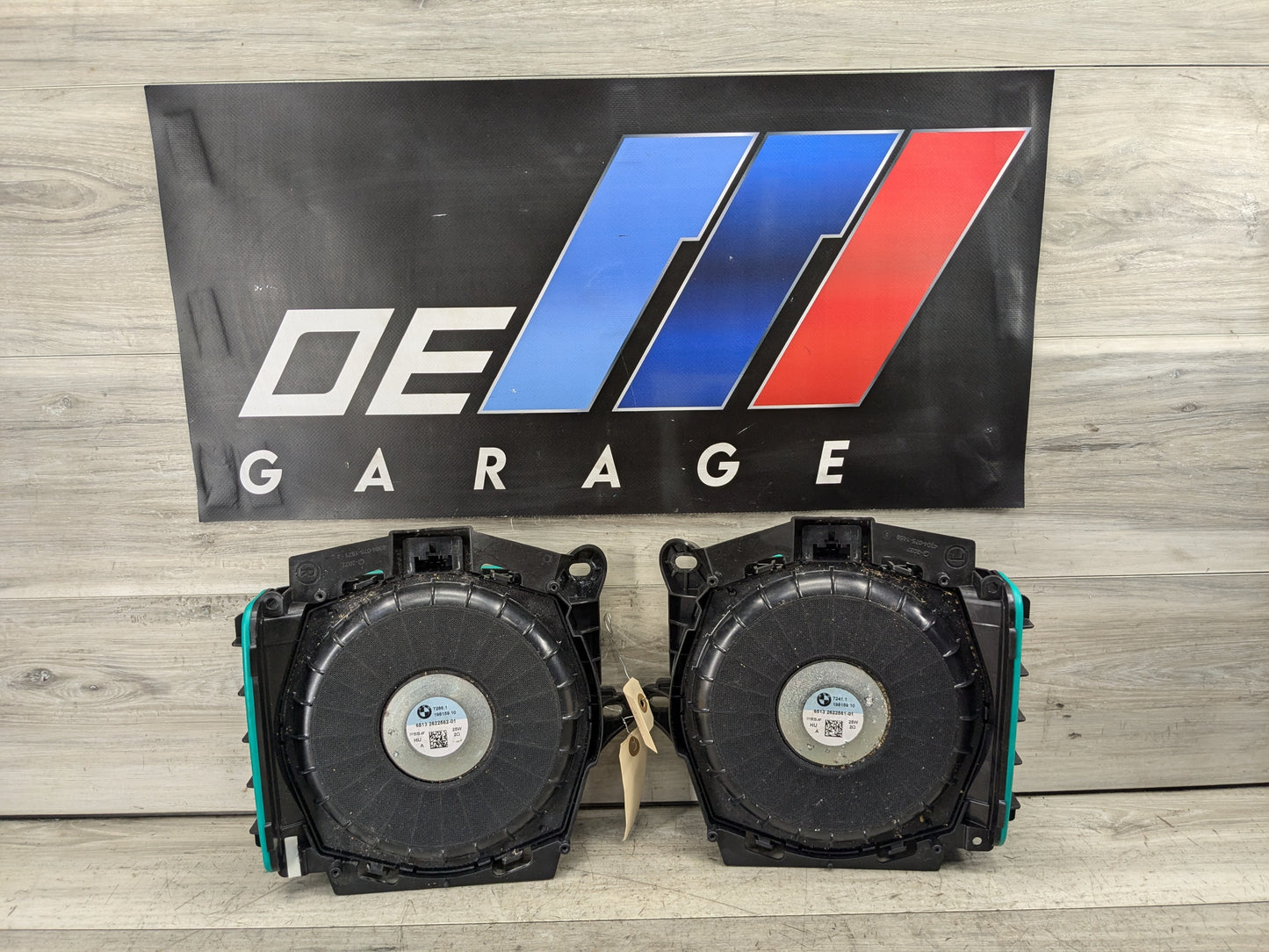 19-21 OEM BMW G20 330 M340 HiFi Hi-Fi Bass Audio Speakers Sub Subwoofers SET