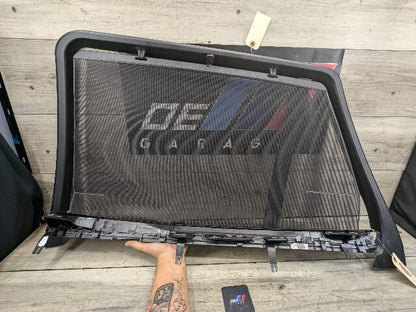 OEM BMW E70 X5 Rear Right Door Window Retractable Sun Shade Privacy Screen Trim