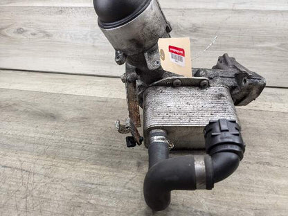09-11 OEM BMW E90 E70 M57 3.0 Diesel Engine Motor Oil Filter Cooler Housing