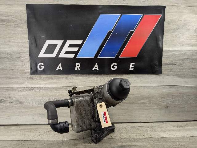 09-11 OEM BMW E90 E70 M57 3.0 Diesel Engine Motor Oil Filter Cooler Housing