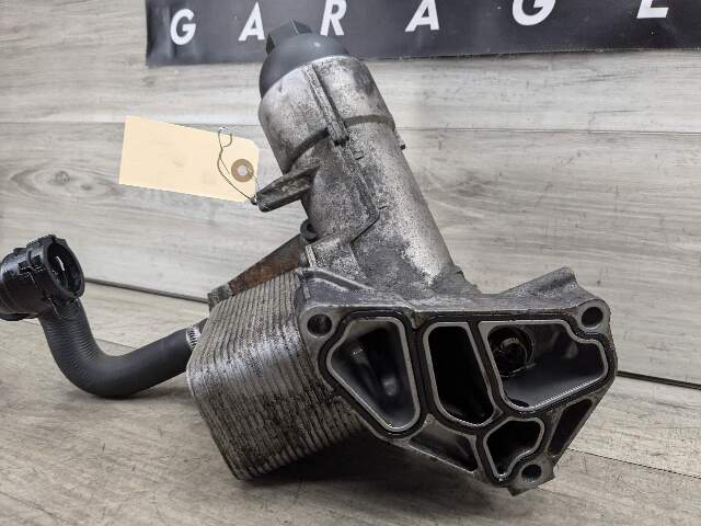 09-11 OEM BMW E90 E70 M57 3.0 Diesel Engine Motor Oil Filter Cooler Housing