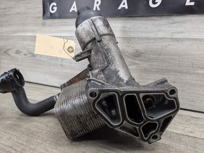09-11 OEM BMW E90 E70 M57 3.0 Diesel Engine Motor Oil Filter Cooler Housing