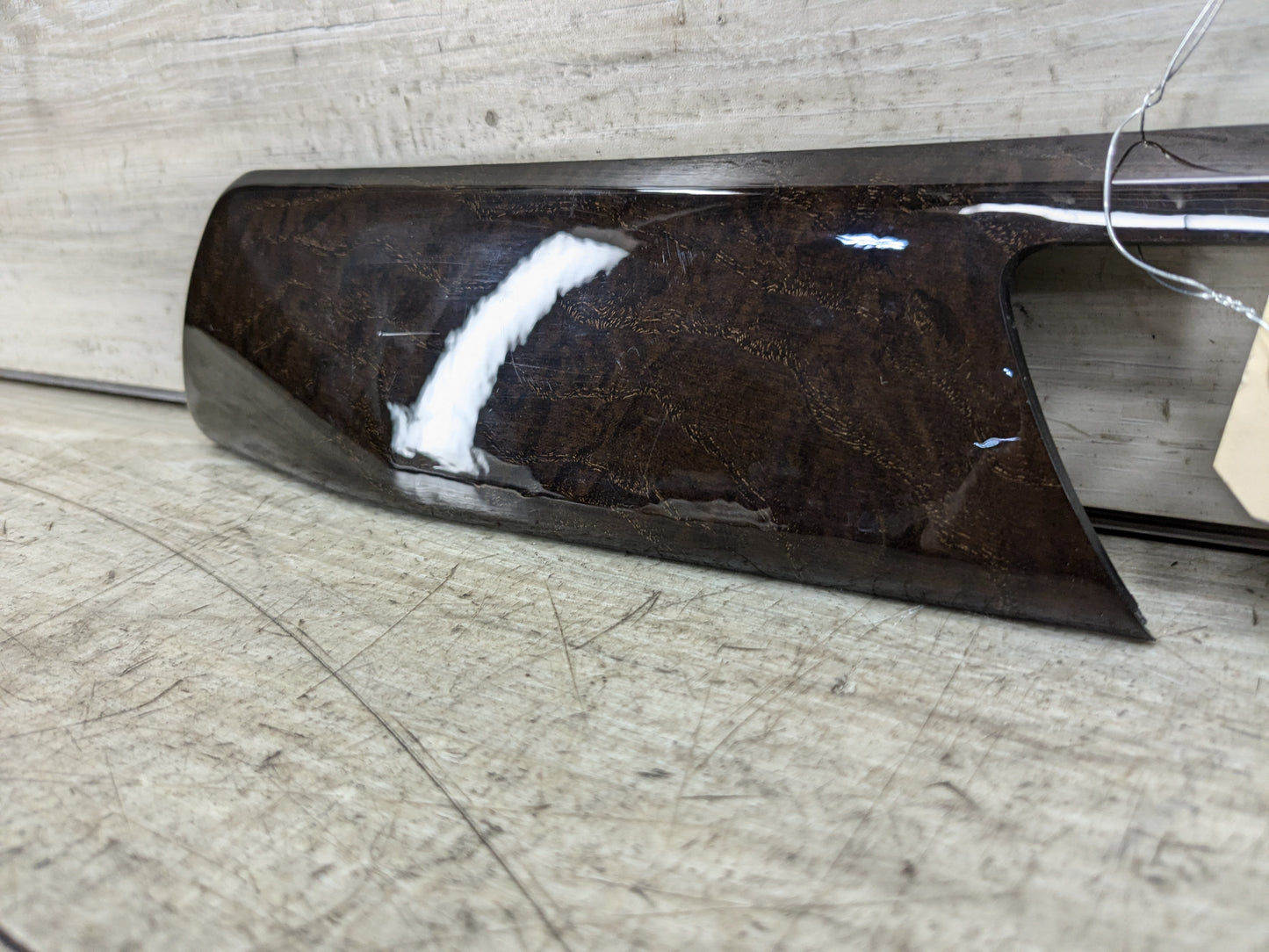 09-16 OEM BMW E89 Z4 Right Passenger Side Door Card Panel Handle Wood Trim