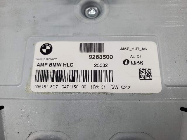 09-16 OEM BMW Z4 E89 28 30 35 Sedan Hi-Fi HiFi Stereo Audio Amplifier Amp
