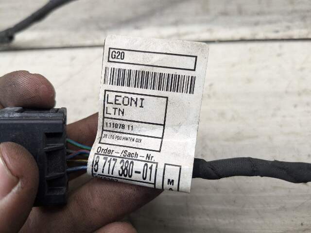 OEM BMW G20 330 Rear Parking Distance Sensors PDC Wire Wiring Harness