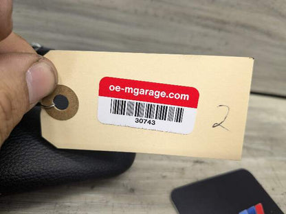 09-16 OEM BMW E89 Z4 28 35 Interior Sun Visor Leather Kansas Black Pair SET