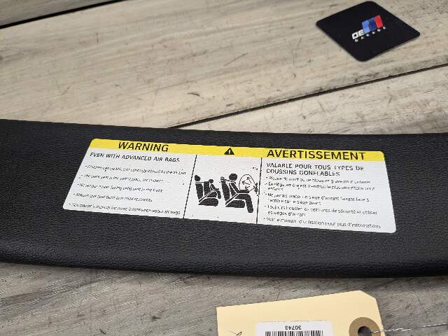 09-16 OEM BMW E89 Z4 28 35 Interior Sun Visor Leather Kansas Black Pair SET