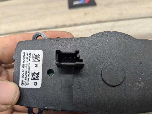 10-18 OEM BMW F13 F10 F02 F25 Headlight Switch Control Panel Light Module BLACK