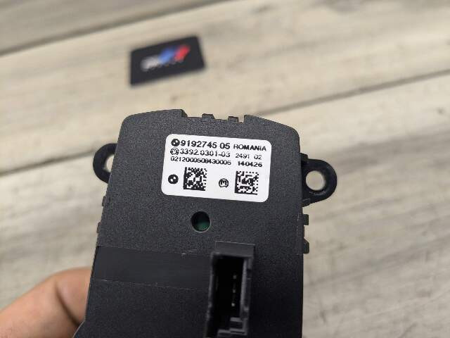 10-18 OEM BMW F13 F10 F02 F25 Headlight Switch Control Panel Light Module BLACK