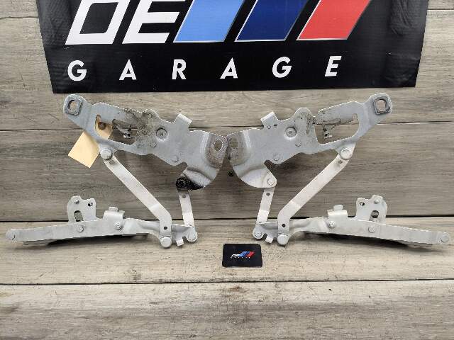 13-15 OEM BMW F01 F02 740 750 760 Hood Bonnet Left Right Side Hood Hinges SET