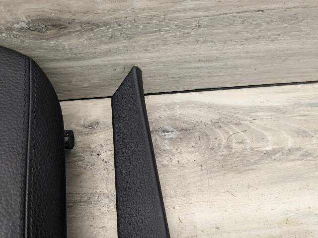 09-15 OEM BMW F01 F02 Center Console Storage Compartment Armrest Leather Black