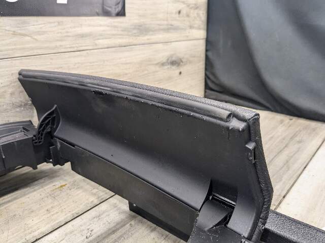 09-15 OEM BMW F01 F02 Center Console Storage Compartment Armrest Leather Black