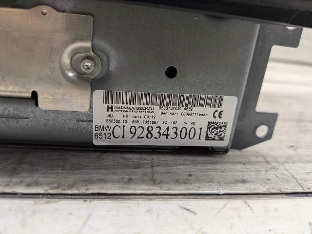 09-13 OEM BMW E82 E92 E93 LCI 335 M3 CIC Navigation Headunit CD FM Radio Tuner