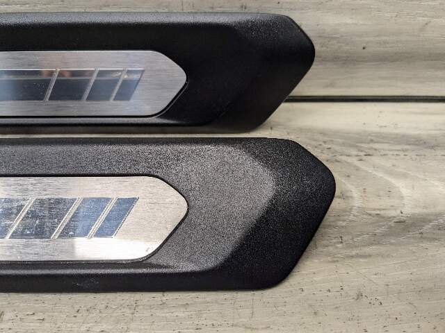 20-24 OEM BMW F97 X3M Front Door Sill Cover Trim Entrance Sill Kick Plates SET