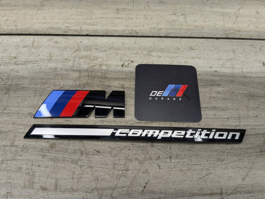 19-24 OEM BMW F97 X3M M COMPETETION Emblem Sticker Label