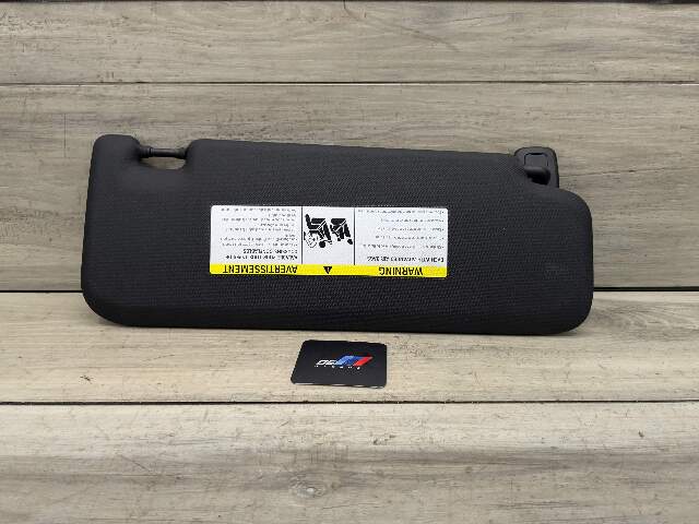 18-24 OEM BMW G01 G02 F97 F98 X3 X4 Left Driver Side Sun Visor Anthracite Black