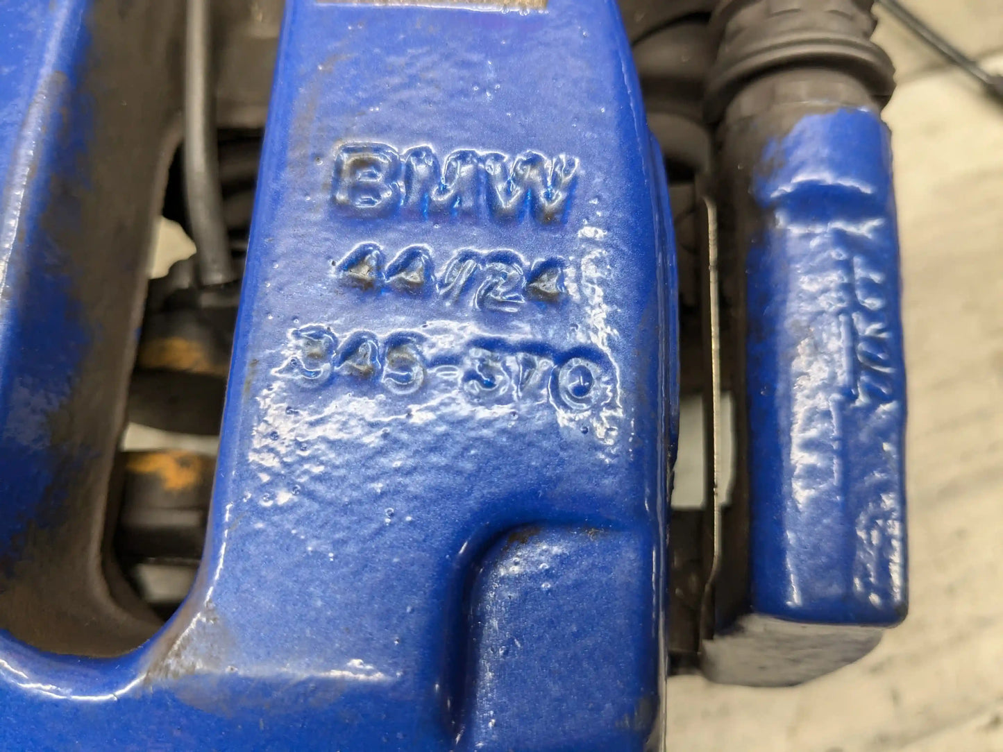 20-24 OEM BMW F97 F98 X3M X4M Front Rear Left Right Brake Calipers Brembo Blue