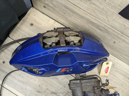 20-24 OEM BMW F97 F98 X3M X4M Front Rear Left Right Brake Calipers Brembo Blue