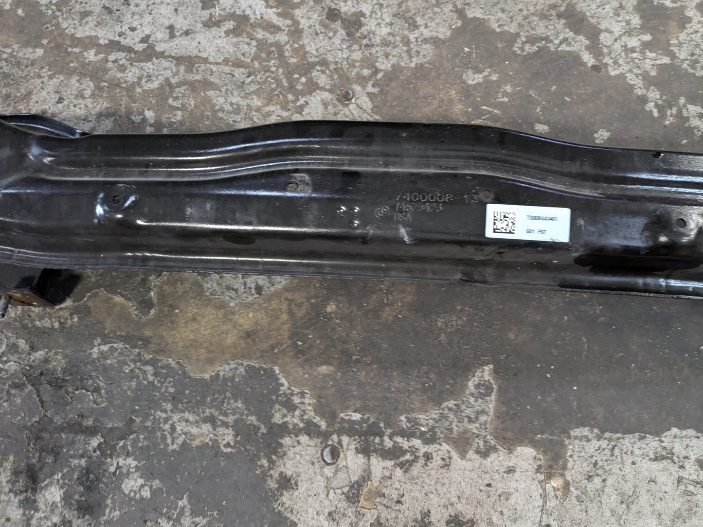 18-24 OEM BMW G01 G02 F97 X3 Rear Bumper Reinforcement Rebar Carrier Impact Bar