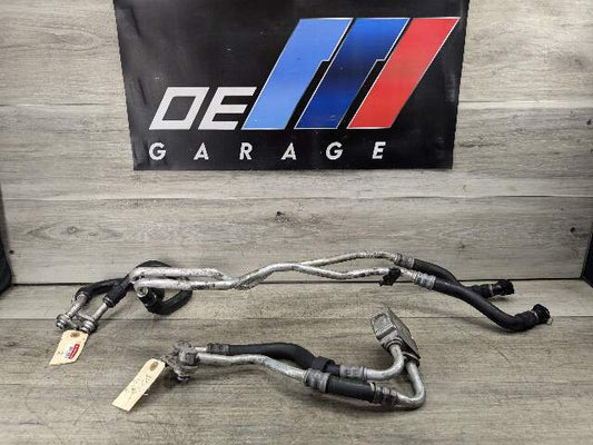 OEM BMW F02 F10 F12 F13 535 740 AWD Transmission N55 Oil Cooler Hose Pipe Lines
