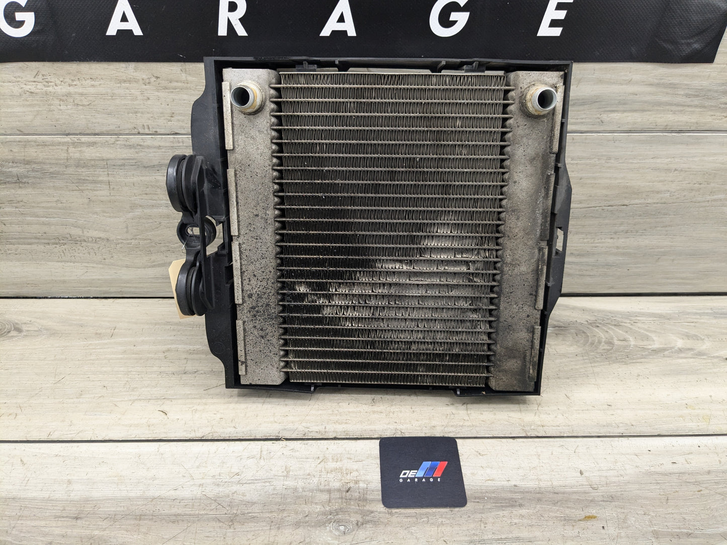 10-18 OEM BMW F01 F06 F07 F10 F13 Front Left Driver Auxiliary Coolant Radiator