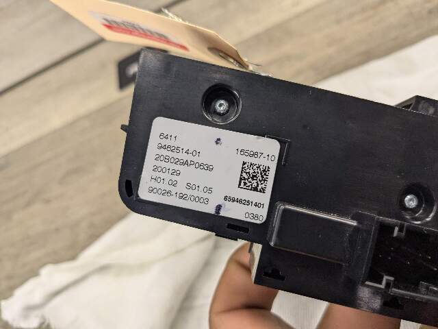OEM BMW F95 G05 G06 G07 G16 F93 X5 REAR AC Heater Climate Control Switch Module