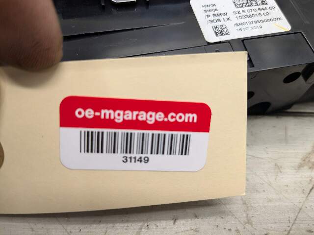 OEM BMW F97 F98 X3M X4M M Sport Comfort Operating Unit Center Console Switch