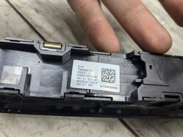 19-24 OEM BMW G05 G06 G07 X5 X6 X7 Radio Audio Operating Volume Control Switch