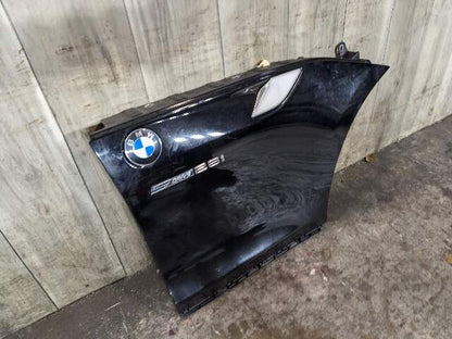 09-13 OEM BMW E89 Z4 35i Front Right Passenger Side Fender Panel Shell Black 668
