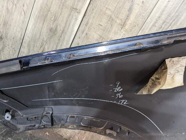 14-18 OEM BMW F15 X5 Front Right Passenger Side Fender Panel Blue 416