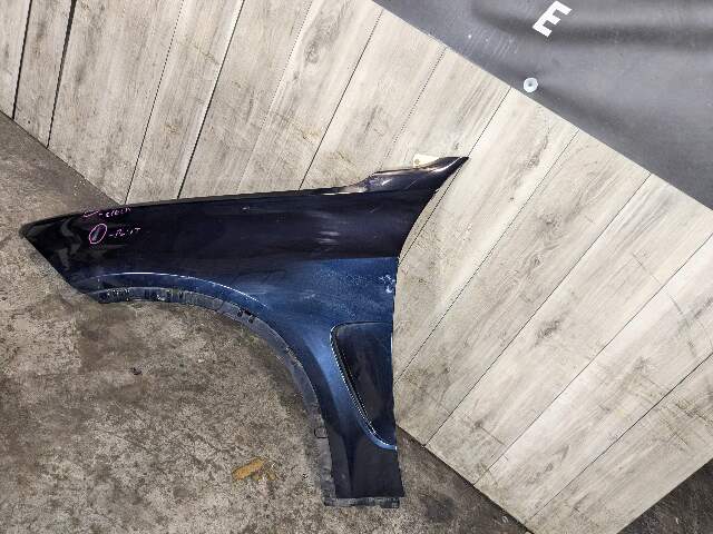 14-18 OEM BMW F15 X5 Front Left Driver Side Fender Panel Blue 416