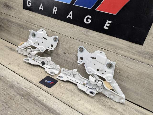 19-23 OEM BMW G05 G06 X5 X6 Front Left Driver Right Passenger Side Hood Hinges