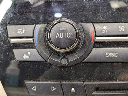OEM BMW F15 F85 F16 AC Heater Control Panel Radio Media Switch Heated CERAMIC