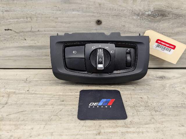 OEM BMW F15 F16 F85 F86 X5 X6 Headlight Switch Control Panel Light Module BLACK