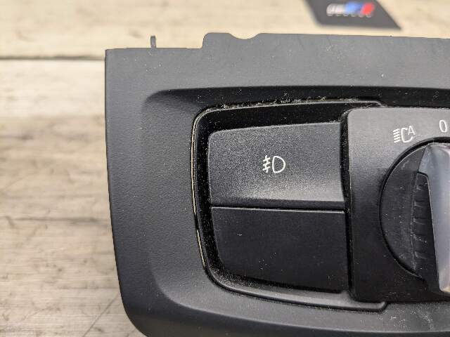 OEM BMW F15 F16 F85 F86 X5 X6 Headlight Switch Control Panel Light Module BLACK