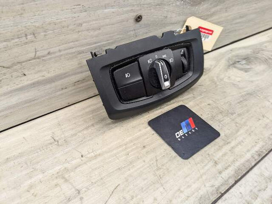 OEM BMW F15 F16 F85 F86 X5 X6 Headlight Switch Control Panel Light Module BLACK