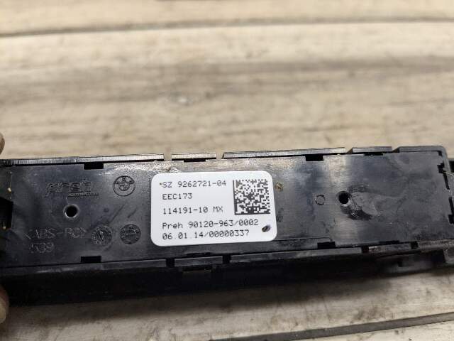 OEM BMW F15 F16 X5 X6 SPORT Center Console Operating DSC Traction Camera Switch