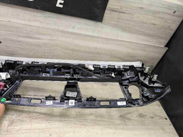 17-20 OEM BMW G30 Central Console Dash Panel Chrome Aluminum Interior Trim SET 4