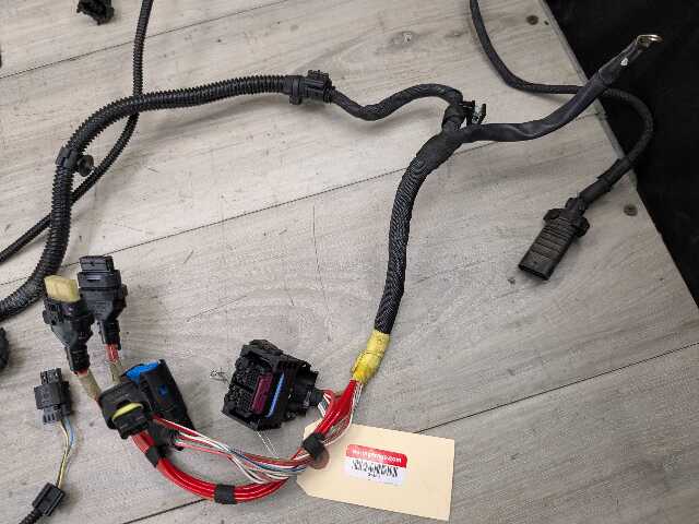PRE-LCI OEM BMW G11 G12 750 G30 M550 Engine N63R Wiring Wire Harness Module 5-8