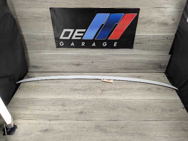 *17-23 OEM BMW G30 530 540 M550 Liftgate Tailgate Trunk Lid Rear Spoiler White